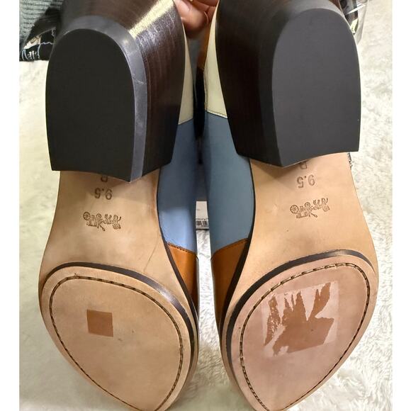 Coach Patchwork Bandit Bootie Leather Womens New in Box Size 9.5 - Picture 5 of 8